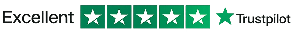 Excellent Trustpilot rating